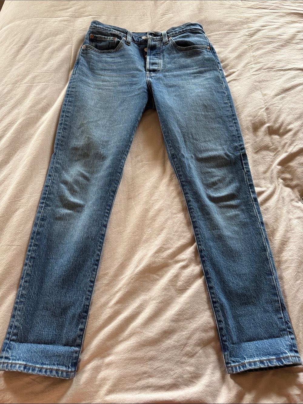 Women’s Levi 501 skinny jeans